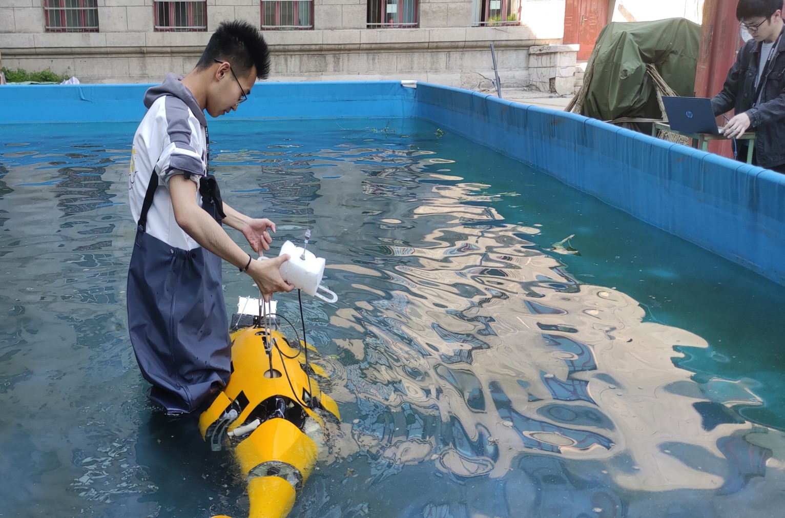 水下机器人调试